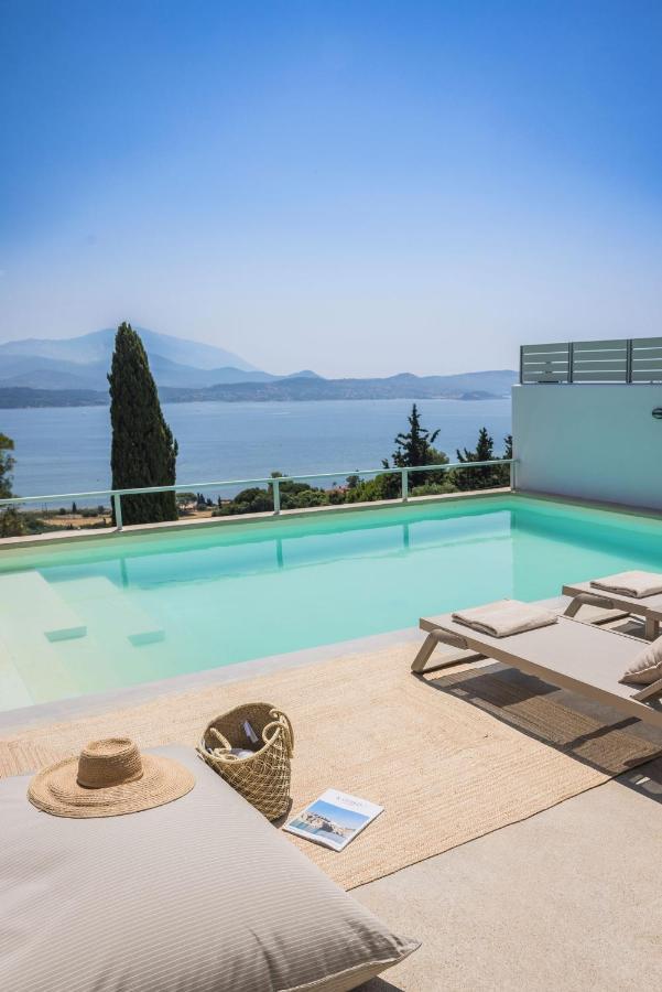 Villa Mirto - Iris Sunset Villas Lépedha 외부 사진