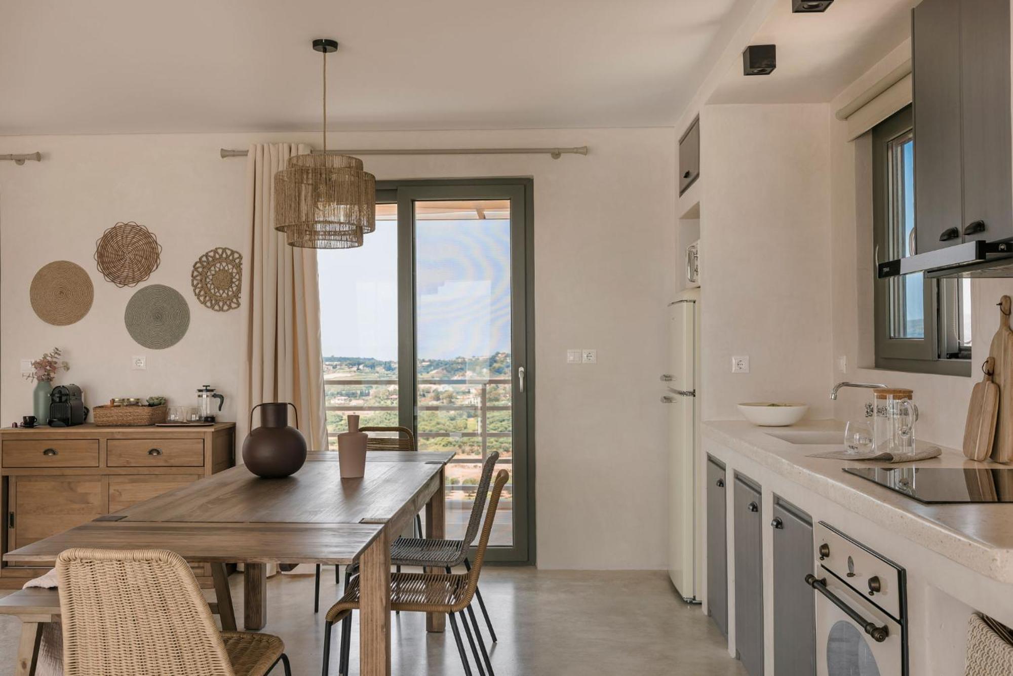 Villa Mirto - Iris Sunset Villas Lépedha 외부 사진