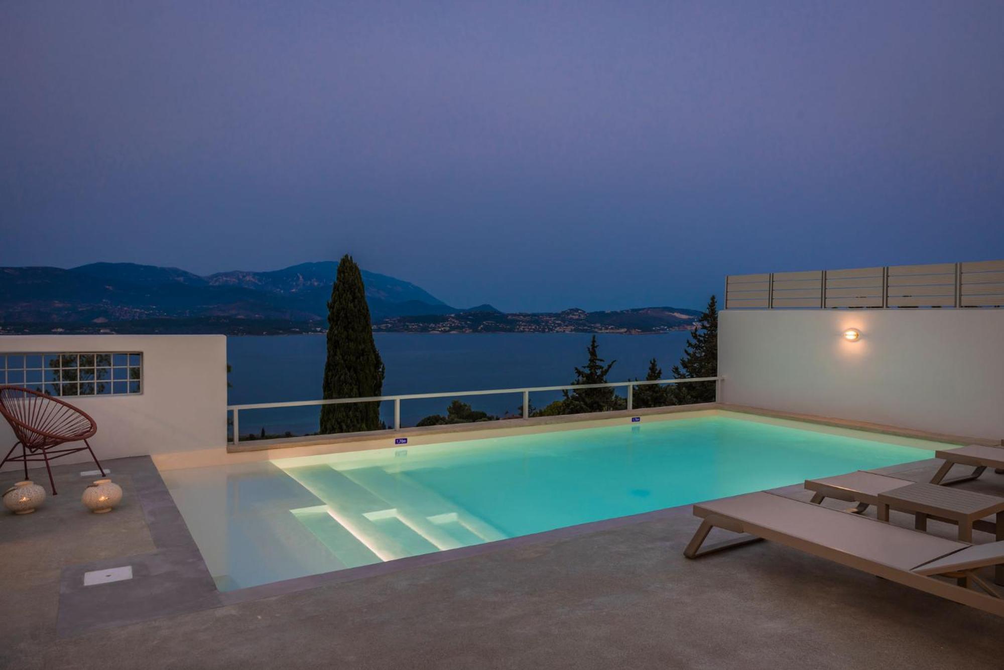 Villa Mirto - Iris Sunset Villas Lépedha 외부 사진